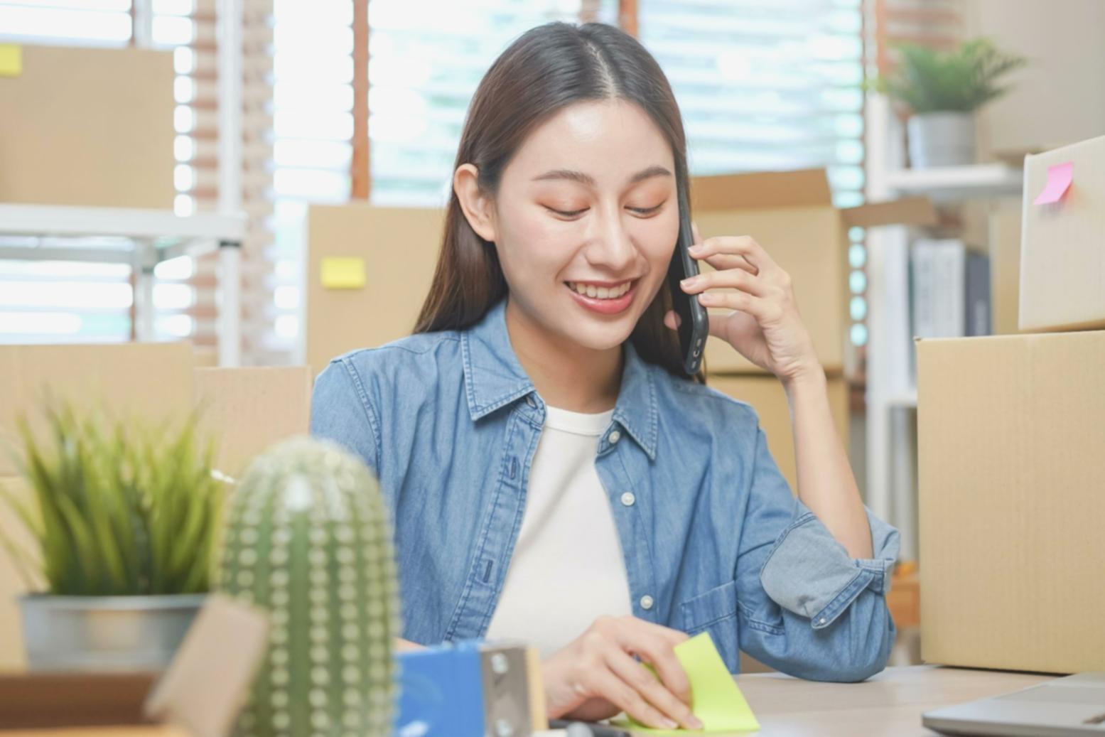 Student reviewing SEO metrics on computer screen